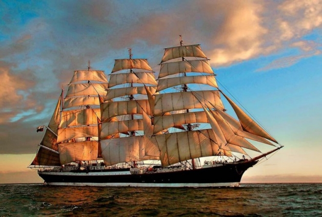 Барк «Седов» примет участие в празднике мореплавания и военно-морского флота Франции