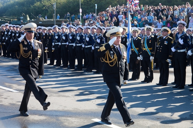 Североморск: тройной парад