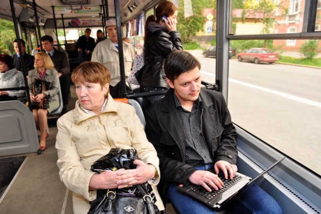 Интернет в мурманских троллейбусах разгонят до 4G