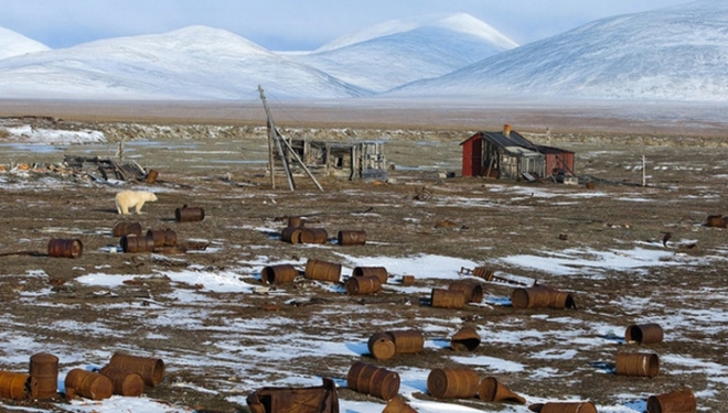 Военные чистят Арктику