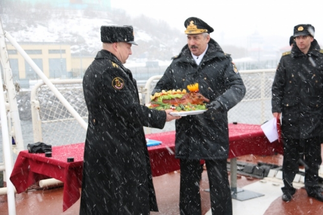 БПК "Североморск" вернулся из дальнего похода