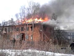 Новости  - В Зашейке сгорел жилой дом. Видео